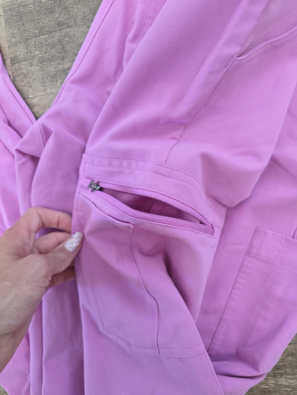 Figs Dowa Scrub Pant In Pink Cloud - Picture 3 of 6